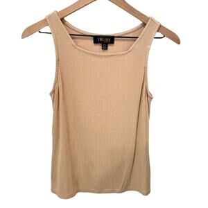 Truth Square Neck Tank Top Tan M